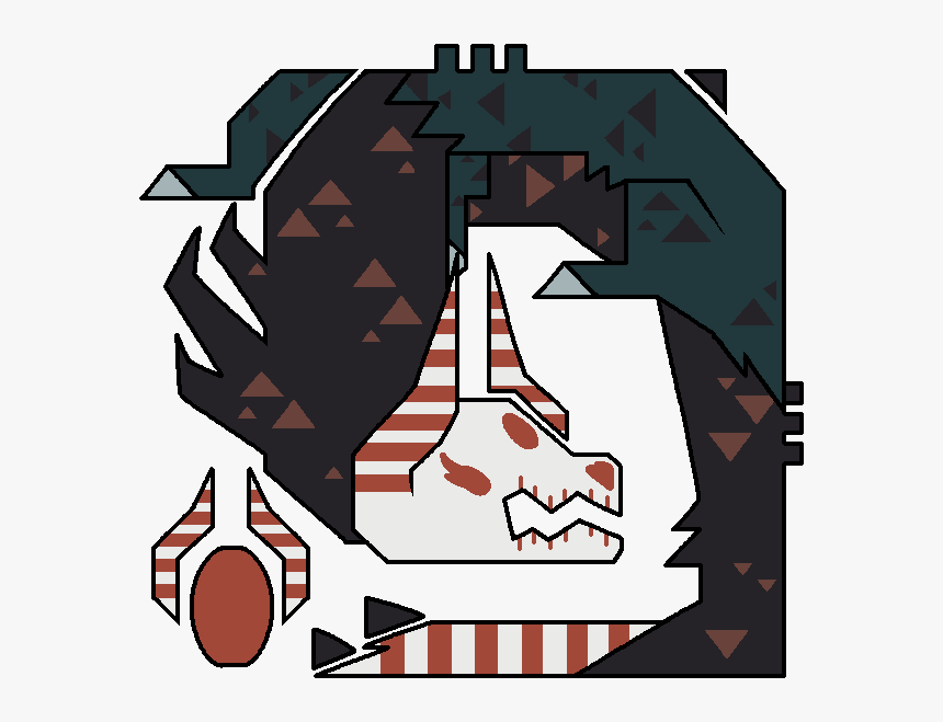 ~ Commish ~ Monster Hunter Icon Of A Cool Murkot, HD Png Download, Free Download