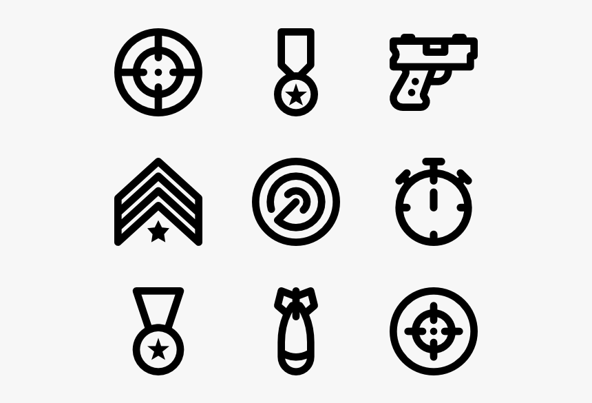 Army Badges - Planet Vector Icon Png, Transparent Png, Free Download