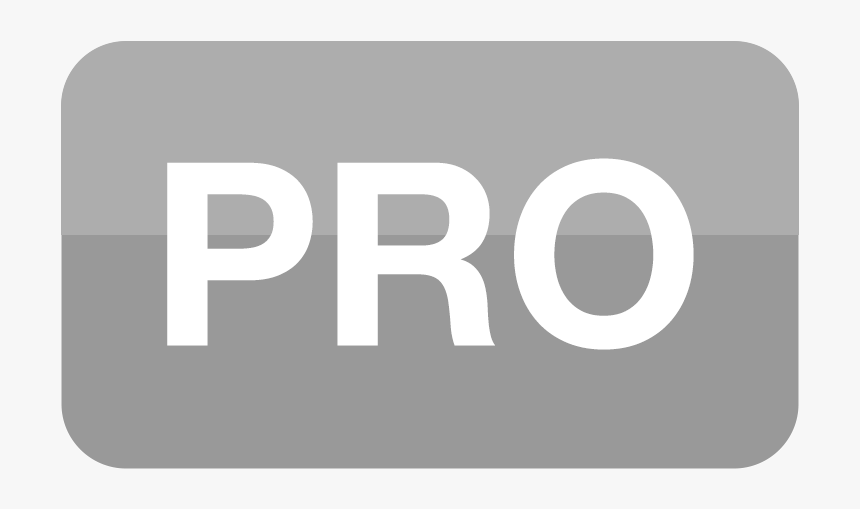 Pro Badge Icon Retina - Sign, HD Png Download - kindpng