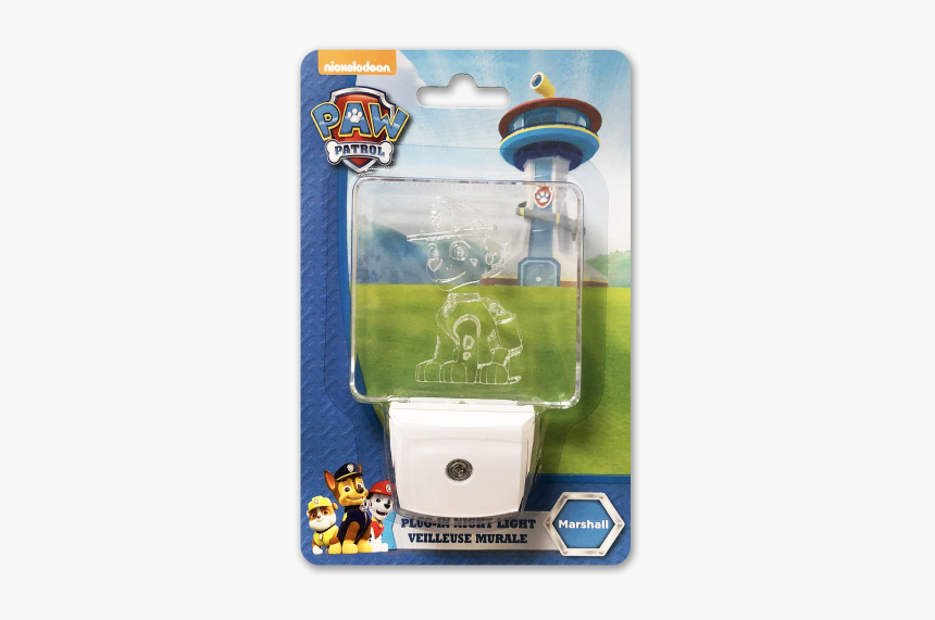 Paw Patrol Marshall Plug-in Night Light - Chase Skye Paw Patrol, HD Png Download, Free Download