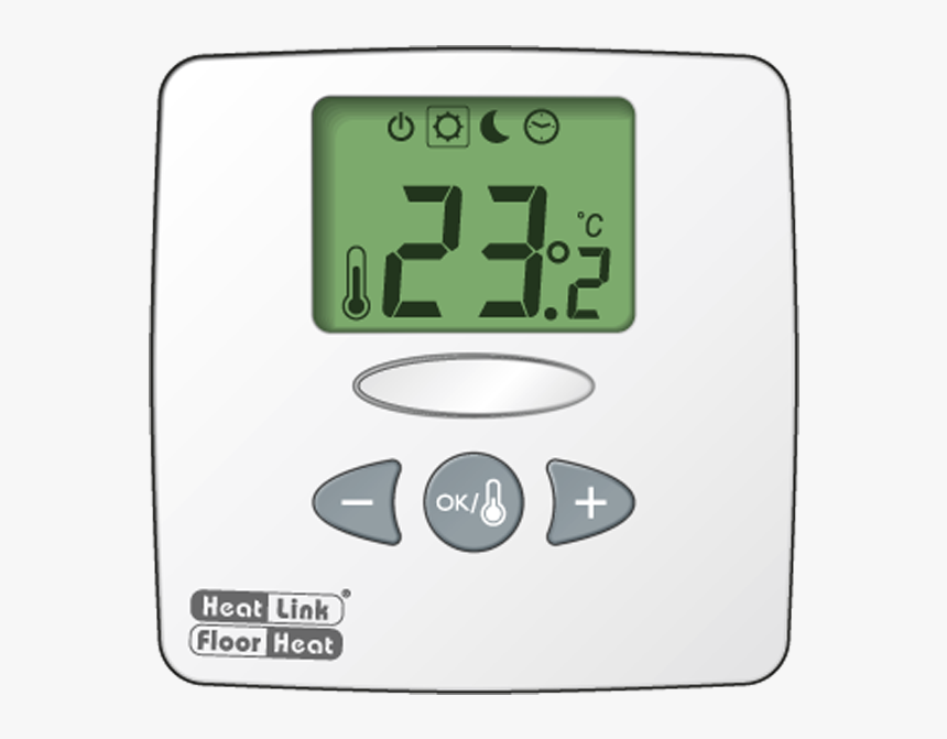 46543 Digital Thermostat - Heatlink, HD Png Download, Free Download