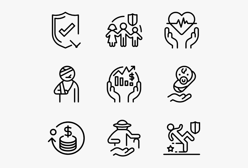 Essential Set - Wedding Icons Png, Transparent Png, Free Download