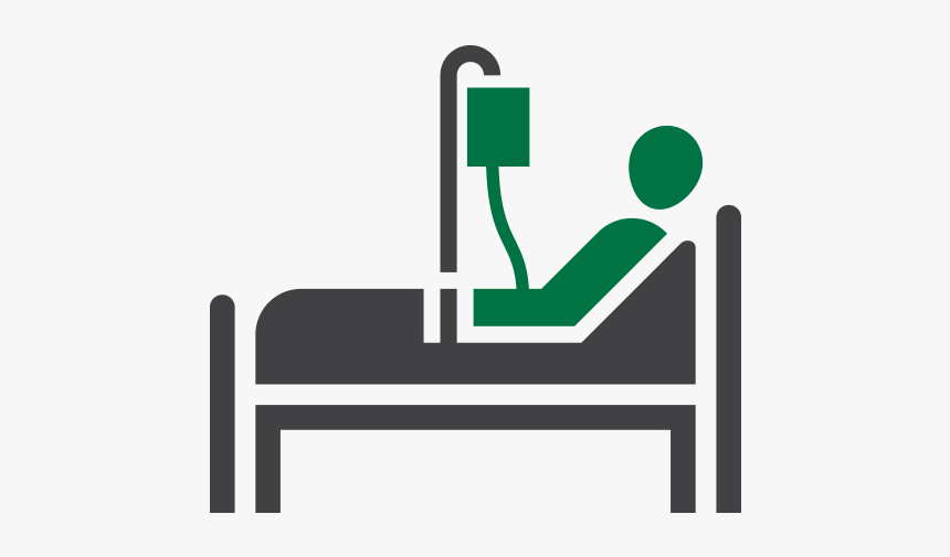 Hospital Bed Icon Blue, HD Png Download, Free Download