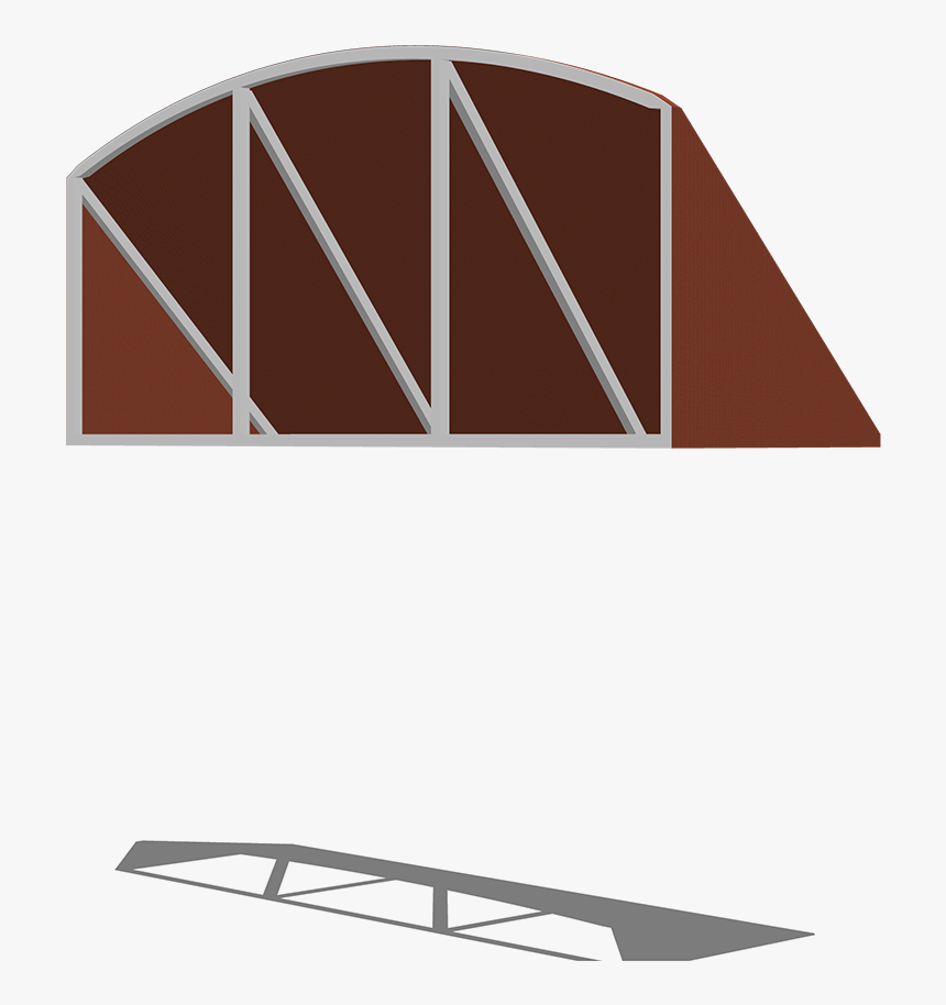 Traditional Rounded Awning - Wood, HD Png Download, Free Download
