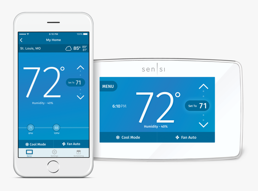 Emerson Sensi Touch St75, HD Png Download, Free Download