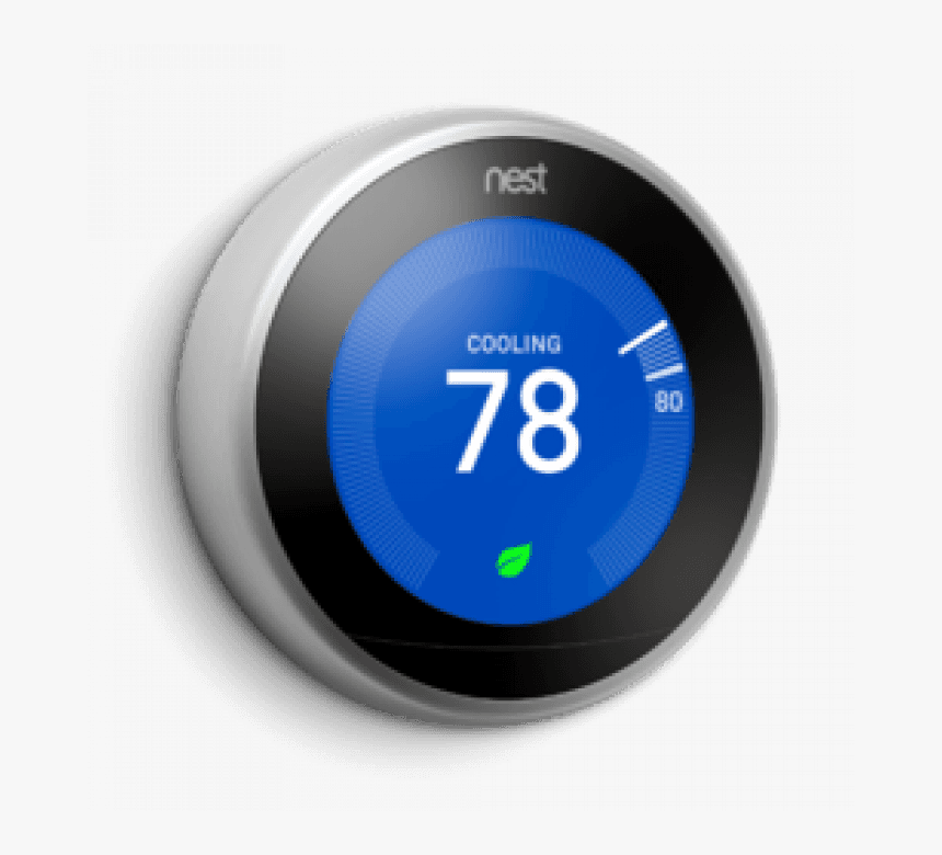 The Nest Learning Thermostat - Nest Thermostat, HD Png Download, Free Download