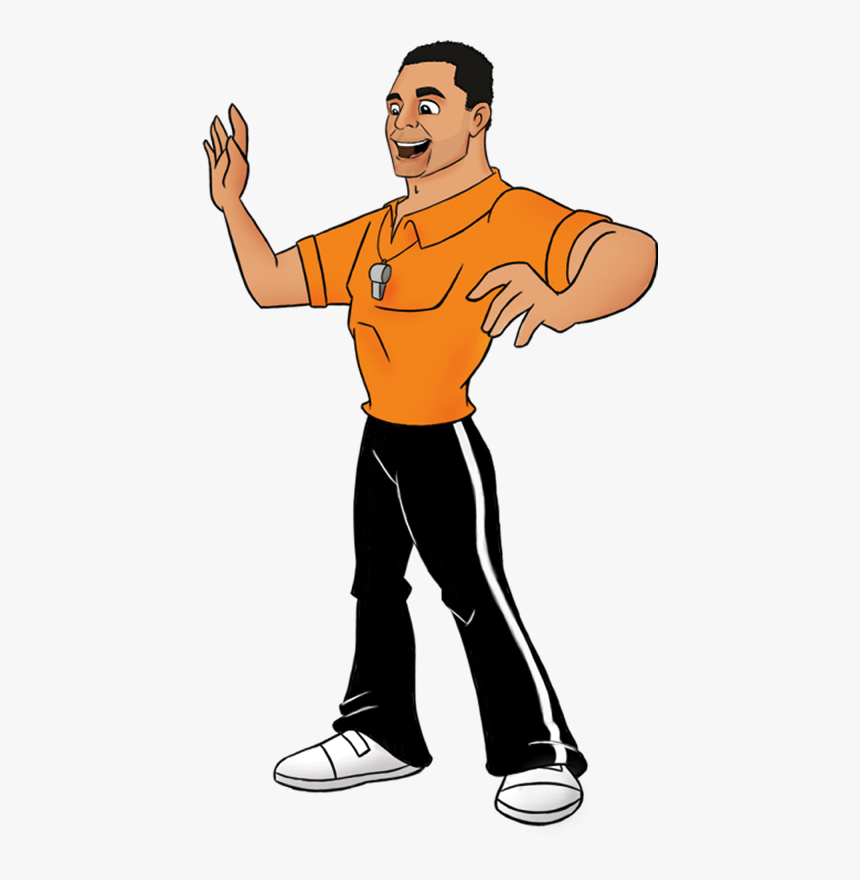 Jolly Blaster Soccer Tony 01@2x - Basketball Coach Clipart, HD Png Download, Free Download