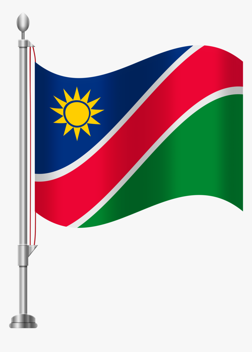 Namibia Flag Png Clip Art - Sun Yat-sen Mausoleum, Transparent Png, Free Download