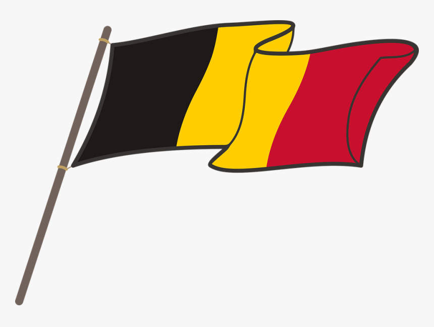 Belgium, Flag, Graphics, National Colors, The Mast - German Flag Clipart Png, Transparent Png, Free Download