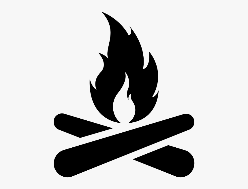 Mousuni Island Campfire - Fire Icon With Logs, HD Png Download, Free Download