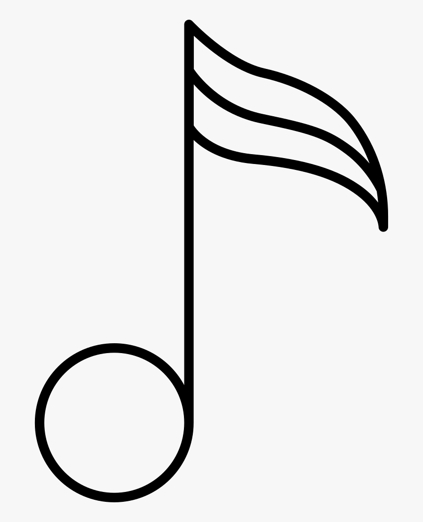 Big Music Note Svg Png Icon Free Download - Big Images Of All Musical Notes, Transparent Png, Free Download