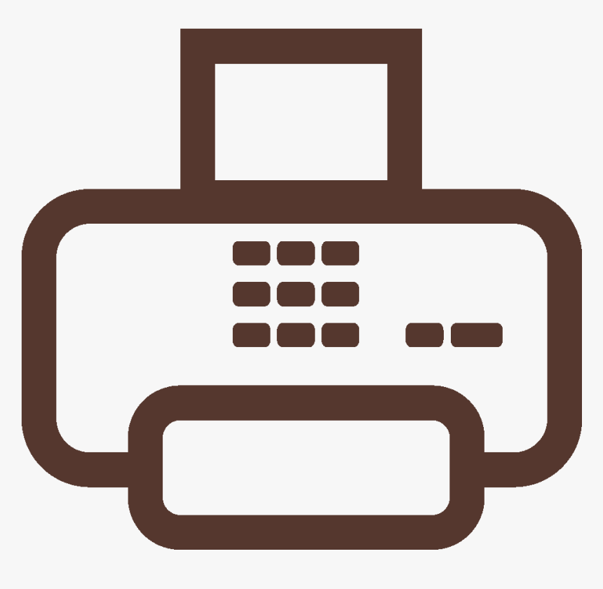 Telephone Fax Email Icons , Png Download - Email Symbol For Word, Transparent Png, Free Download