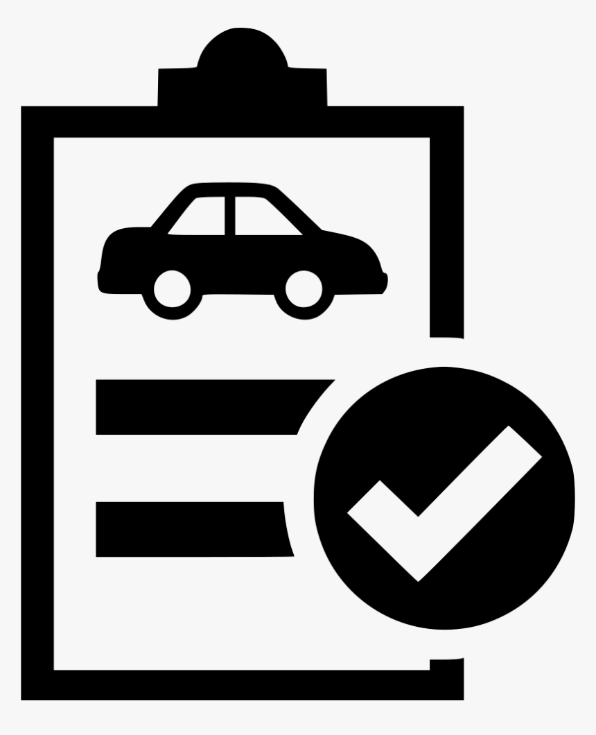 Car Inspection Technical Approved - Vehicle Inspection Icon, HD Png Download, Free Download