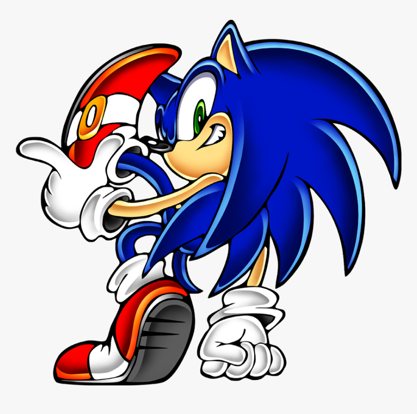 Sonic Adventure Sonic Png Clipart , Png Download - Sonic Adventure Artwork, Transparent Png, Free Download