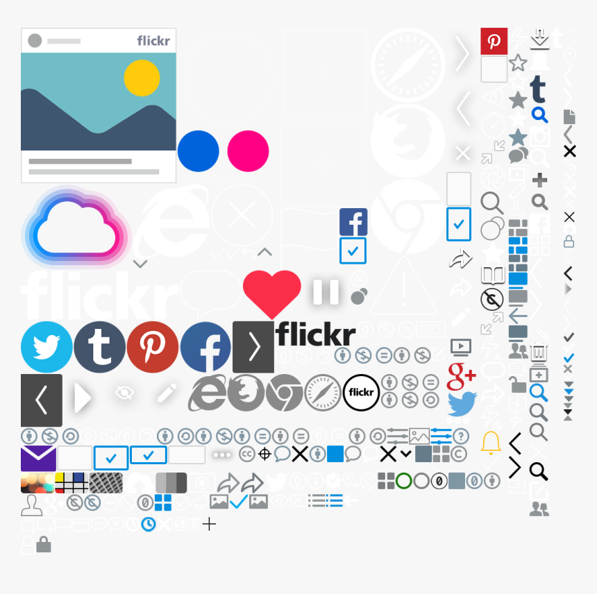 Flickr, HD Png Download, Free Download