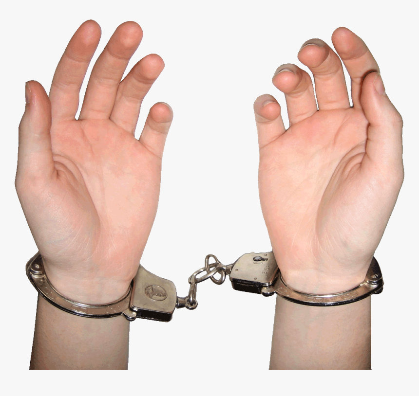 Transparent Handcuffs Png - 10 Countries Lowest Crime Rates, Png Download, Free Download