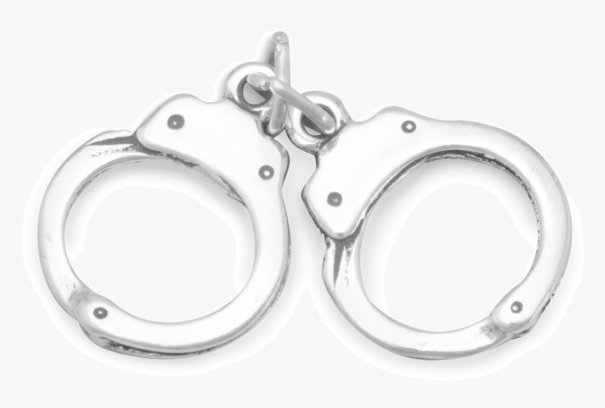 Silver Handcuffs Free Png Image - Bracelet, Transparent Png, Free Download