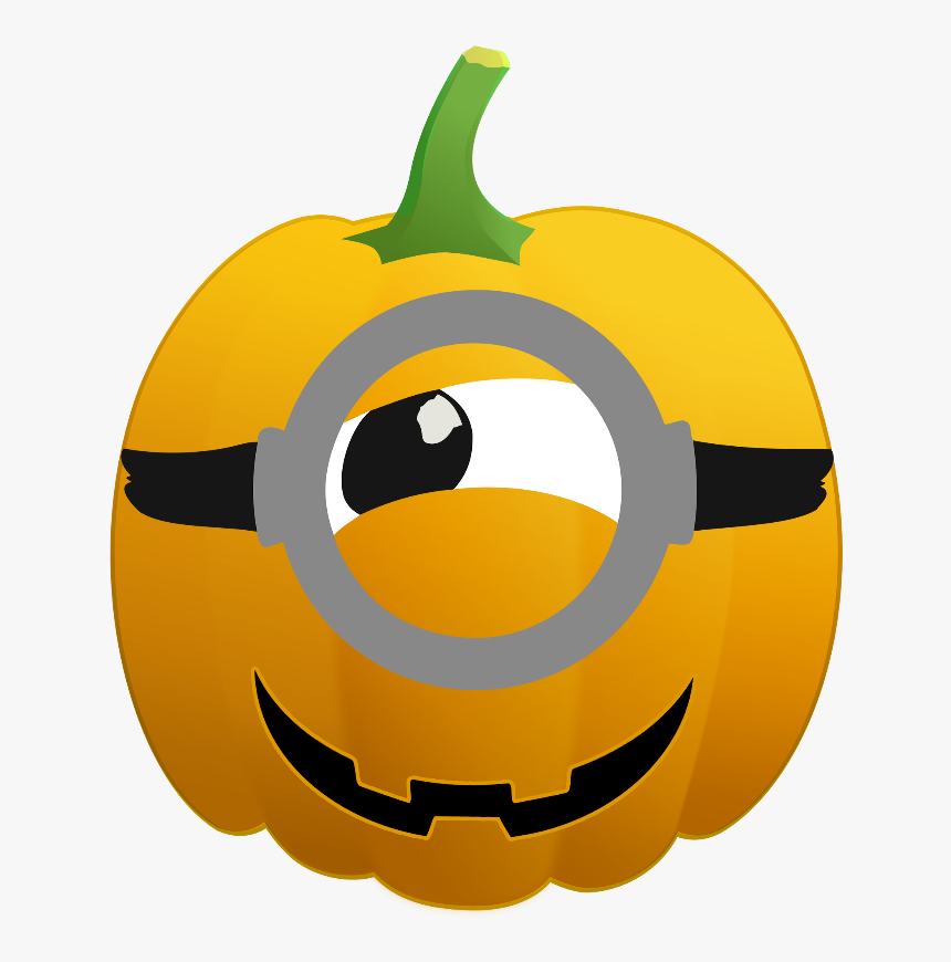 Halloween Pumpkin Minion Png, Transparent Png, Free Download