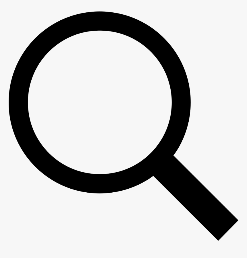 Ios Search Strong - Magnifying Glass Icon Png Transparent, Png Download, Free Download