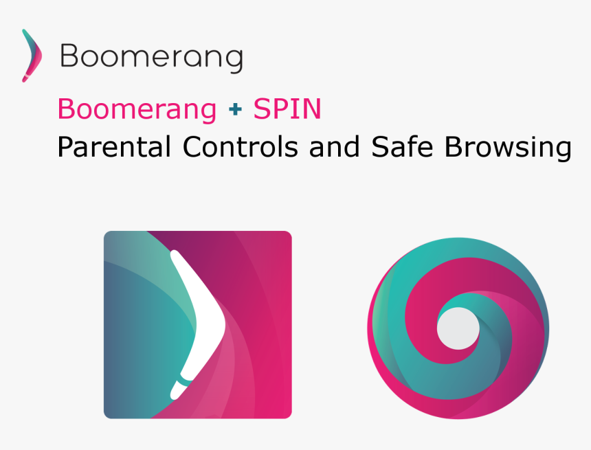 Boomerang Parental Controls And Spin Safe Browser - Boomerang, HD Png Download, Free Download