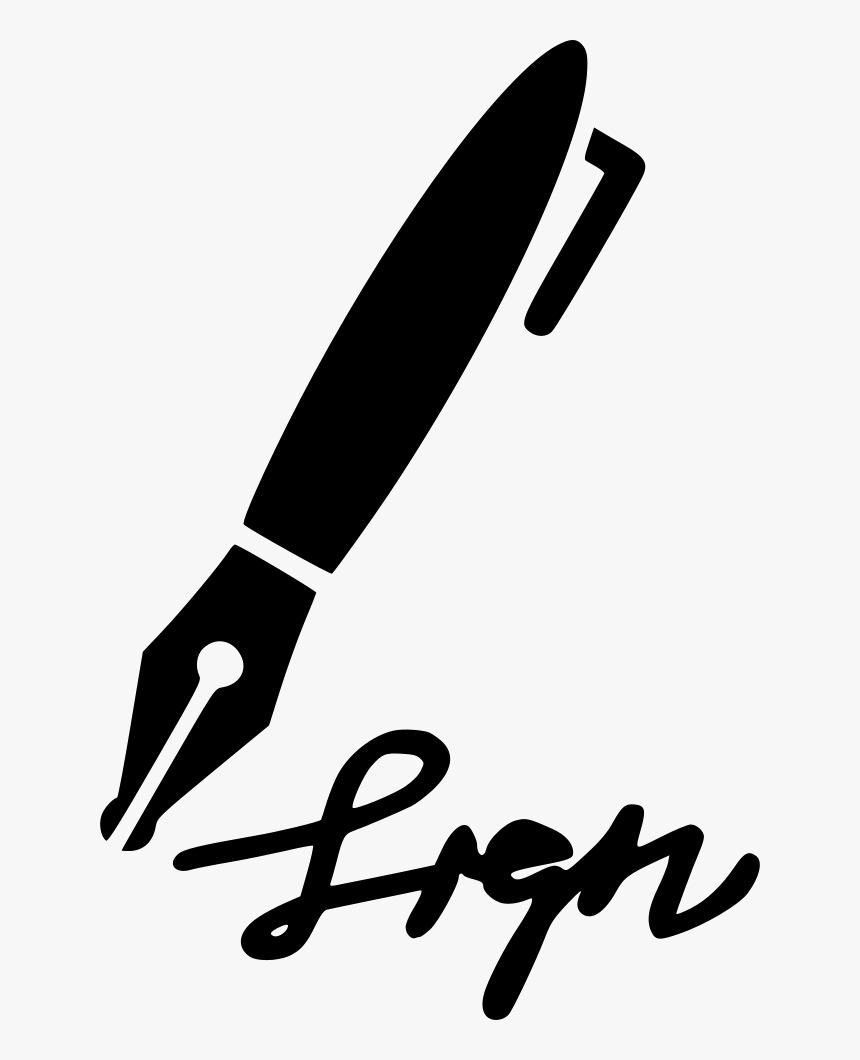 Signature Contract Write Agreement Writing Subscribe - White Publication Icon, HD Png Download, Free Download