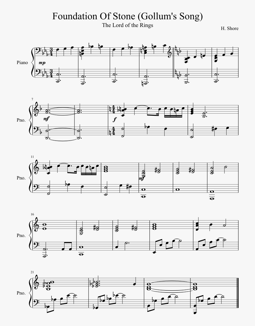 Rains Of Castamere Sheet Music, HD Png Download, Free Download