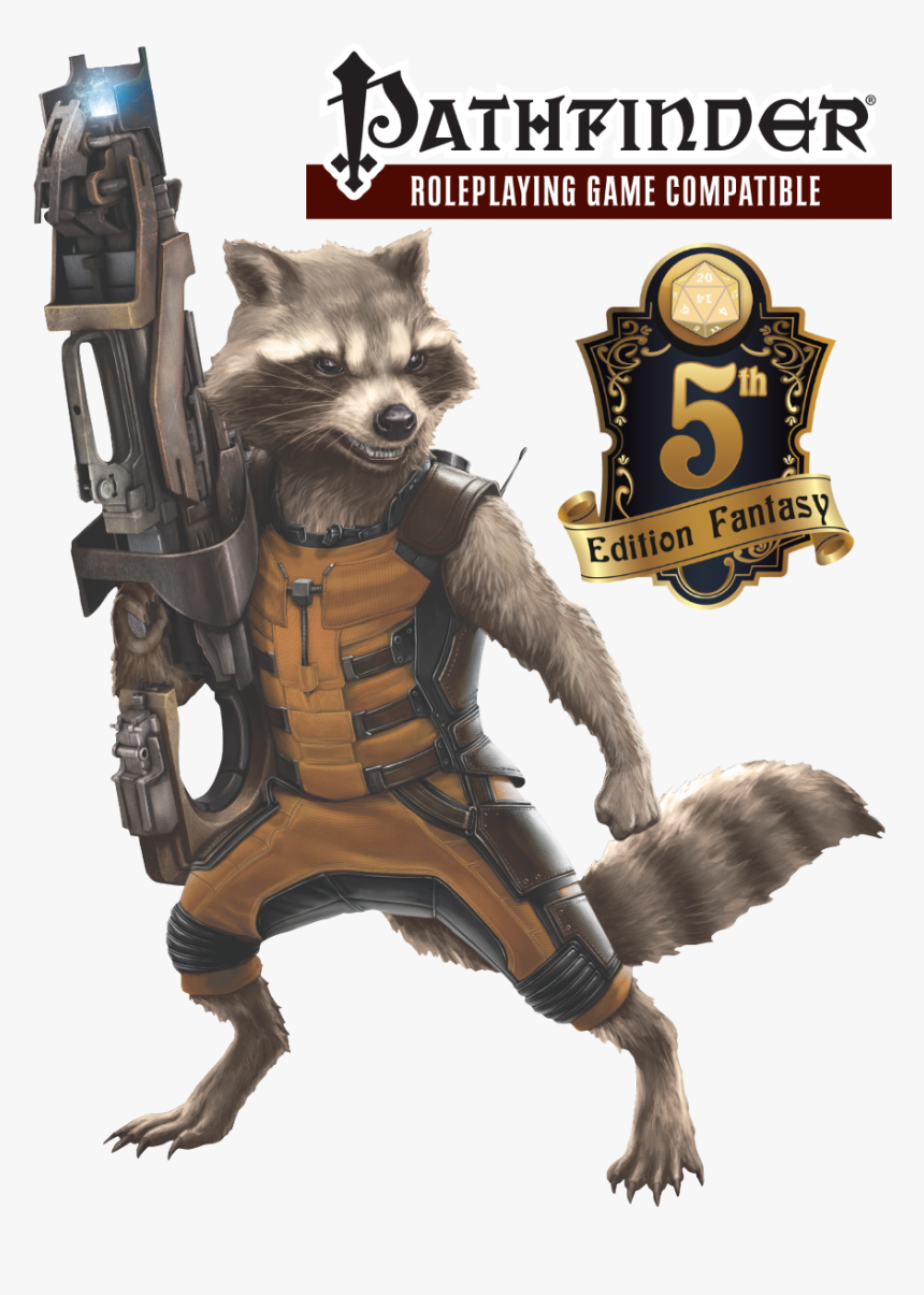 Rocket Raccoon Dnd 5e Pathfinder - Rocket Raccoon Marvel, HD Png Download, Free Download