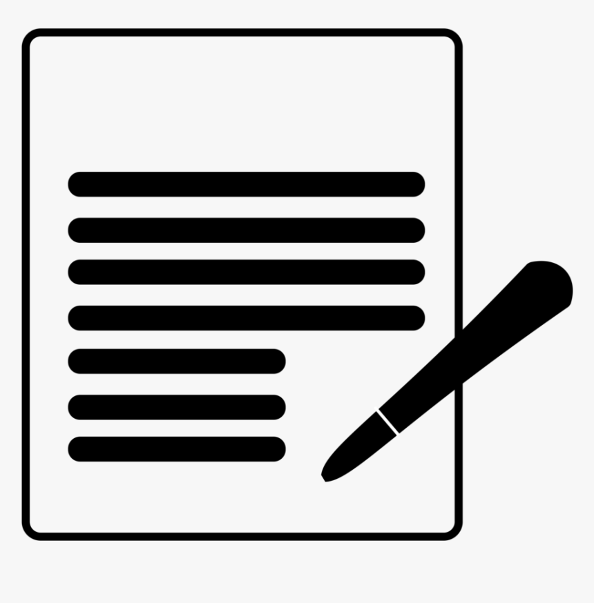 Transparent Contract Icon Png, Png Download, Free Download