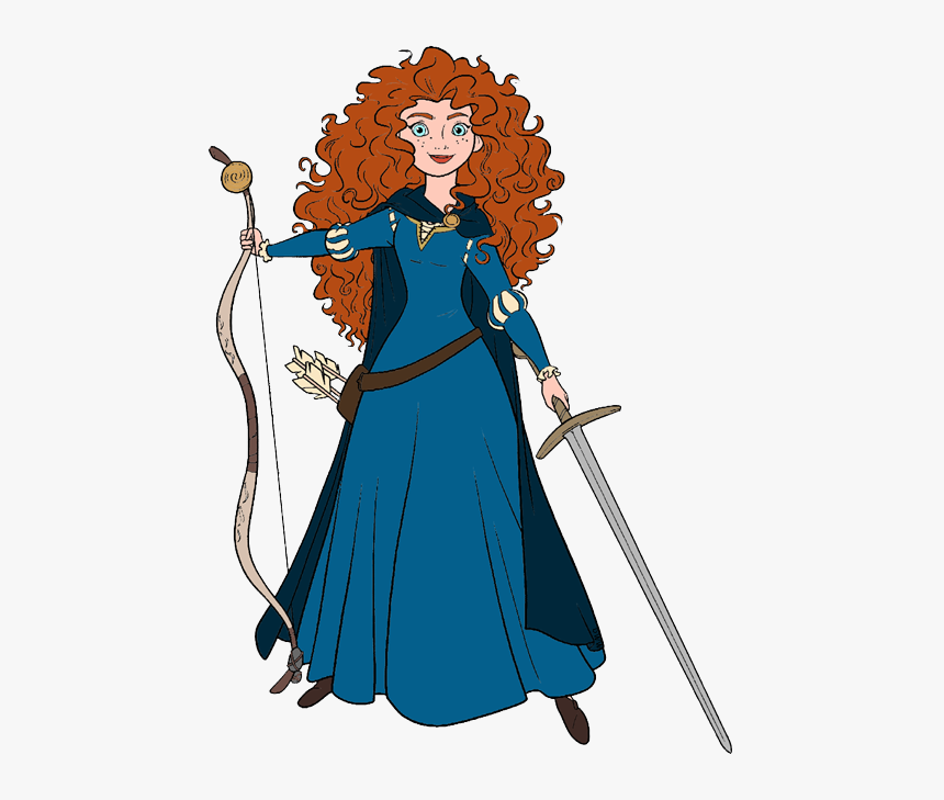 Transparent Merida Png - Disney Princess Merida Png, Png Download, Free Download