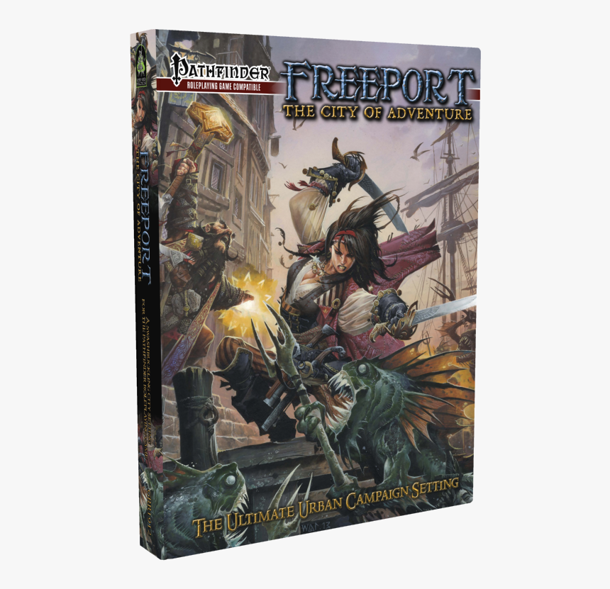 The City Of Adventure For The Pathfinder Rpg - Pirate's Guide To Freeport, HD Png Download, Free Download