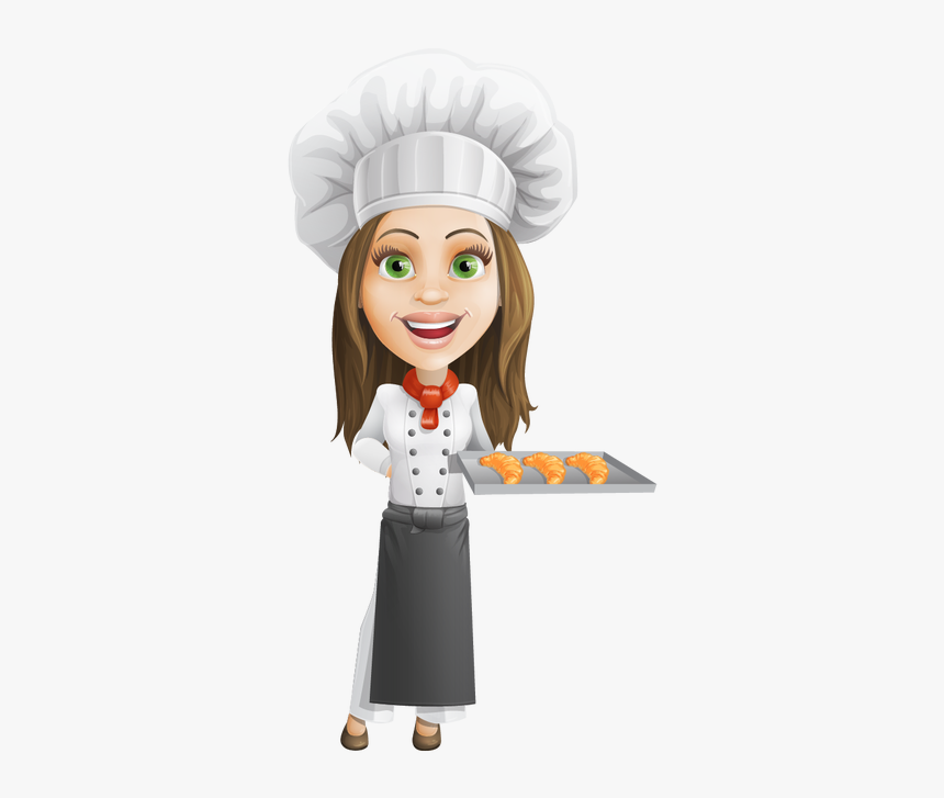 Picture - Chef Cartoon Female, HD Png Download, Free Download