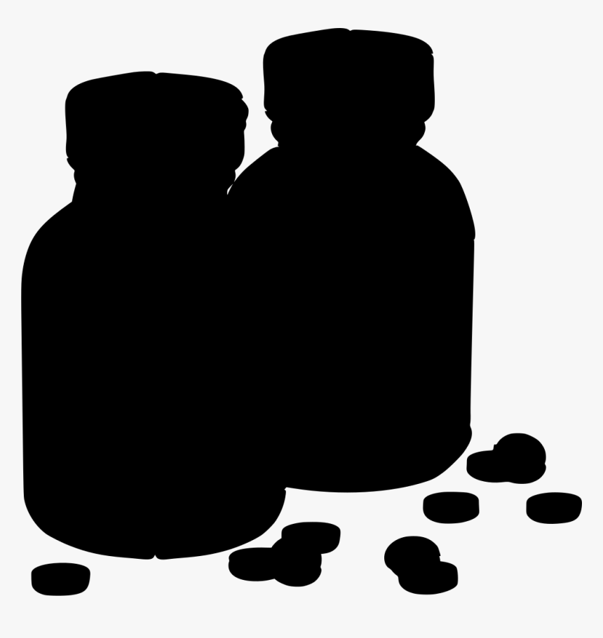 Pharmacy Clipart , Png Download - Drugs Silhouette, Transparent Png, Free Download