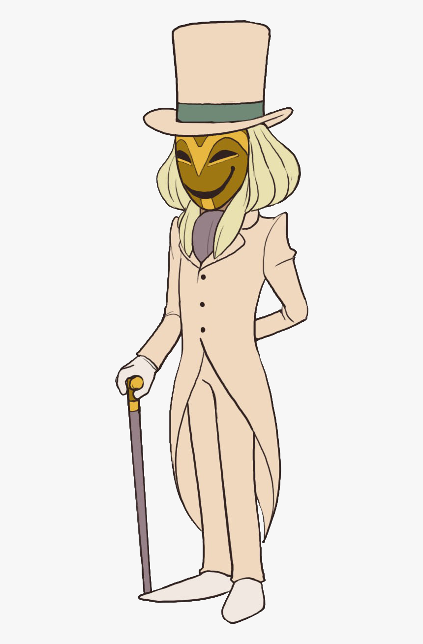 Layton Wiki - Professor Layton Masked Gentleman, HD Png Download, Free Download