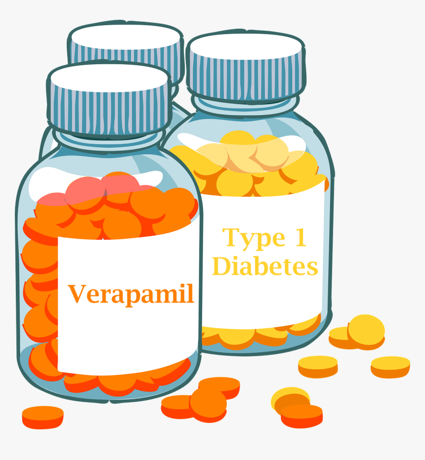 Verapamil For Type 1 Diabetes, HD Png Download, Free Download