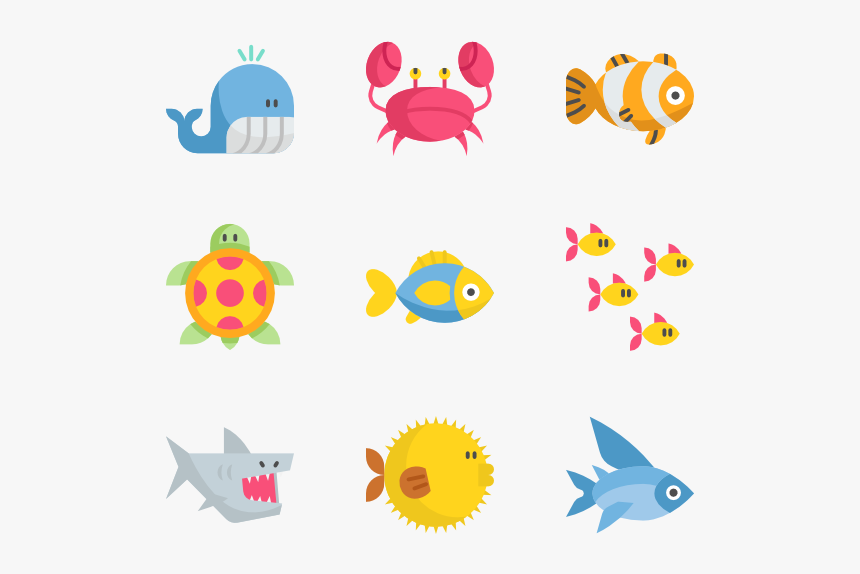 Sea Life - Sea Life Clipart Png, Transparent Png, Free Download