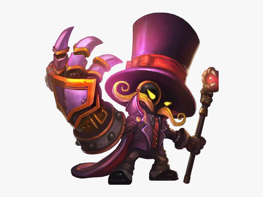 Gentleman Veigar Skin Splashart Png Image - Veigar League Of Legends, Transparent Png, Free Download