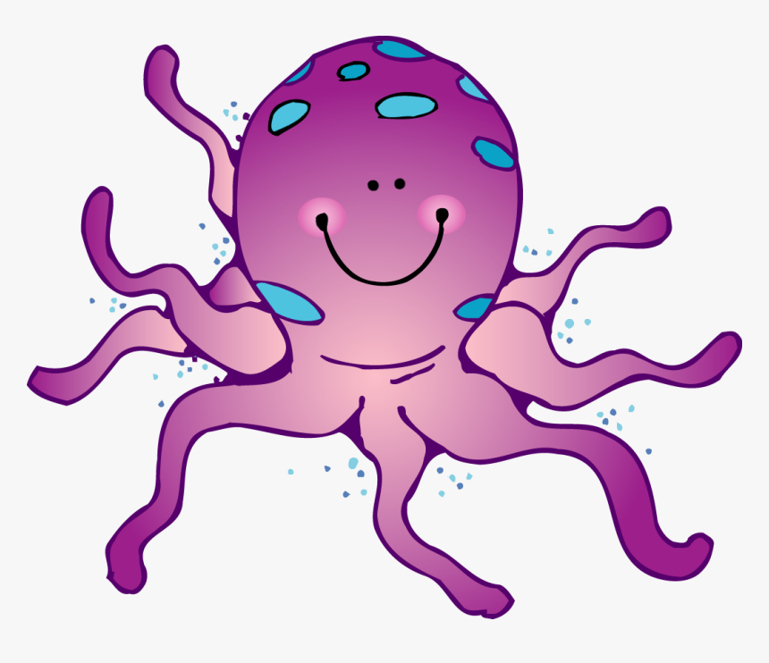 Octopus Clipart Transparent Background - Transparent Background Octopus Clipart, HD Png Download, Free Download