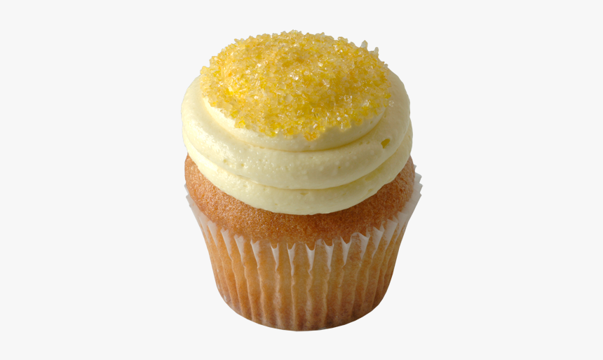 Classic Lemon Cupcake - Lemon Cake No Background, HD Png Download, Free Download