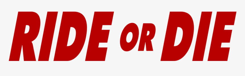 Ride Or Die Logo Transparent, HD Png Download, Free Download