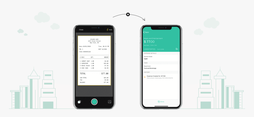 Receipt Scanner App - Receipt App, HD Png Download, Free Download