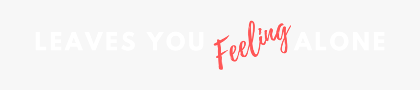 Transparent Feeling Alone, HD Png Download, Free Download