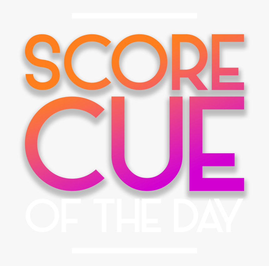 Score Cue Alone - Graphic Design, HD Png Download, Free Download