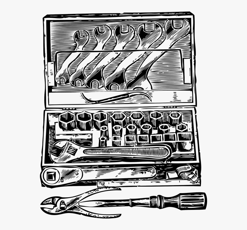 Toolbox, Tool Box, Tools, Tool Kit, Work Box - Tool Box Clip Art, HD Png Download, Free Download