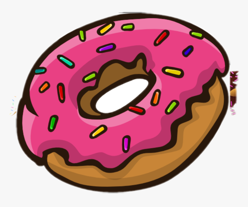Donuts With Sprinkles Clipart - Transparent Background Donut Clipart, HD Png Download, Free Download