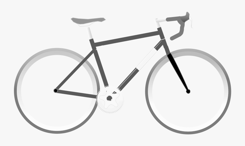 Bicycle - Transparent Background Cartoon Bike Png, Png Download, Free Download