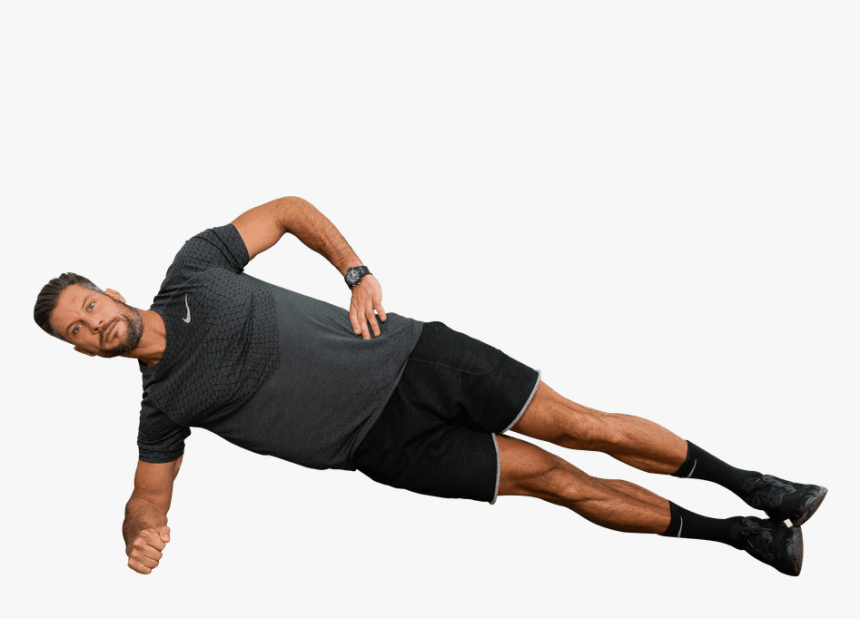 Side Plank Hip Dips - Stretching, HD Png Download, Free Download