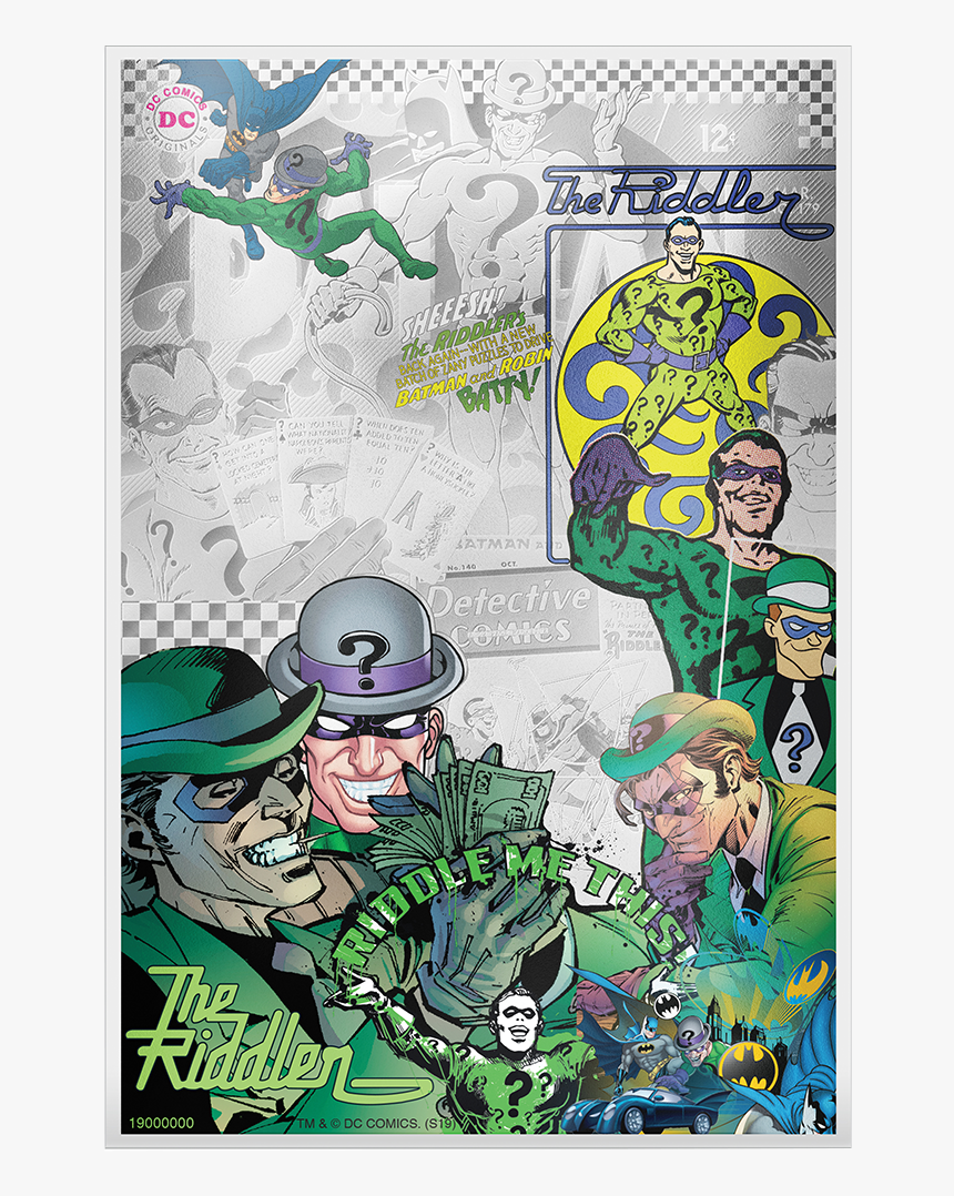 Ikniu619006 1 - Riddler Year Of The Villain, HD Png Download, Free Download