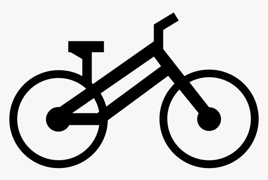 Bike Silhouette Png - Bicycle, Transparent Png, Free Download