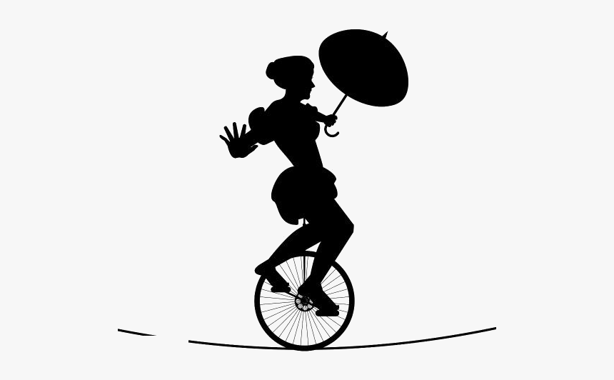 Circus Unicycle Png Transparent Images - Street Unicycling, Png Download, Free Download