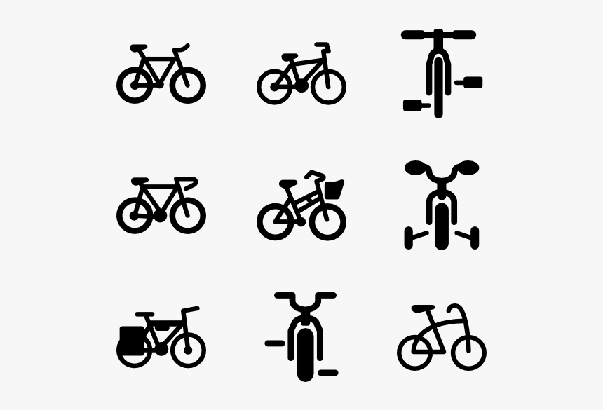 Bicycle - Bicycle Icons, HD Png Download, Free Download